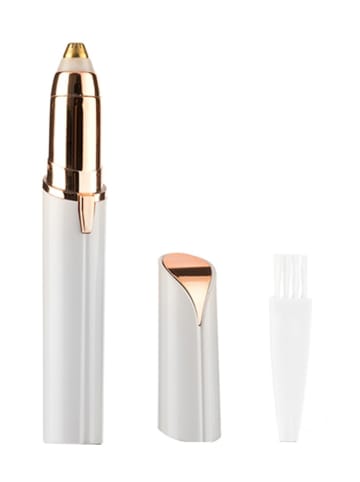 InnovaGoods LED-Präzisionsepilierer in Weiß - (H)12,5 x Ø 2 cm