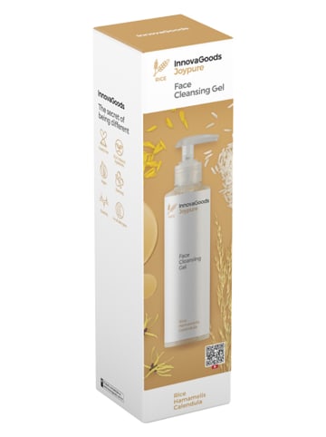 InnovaGoods Żel do oczyszczania twarzy ''Joypure Rice'' - 200 ml