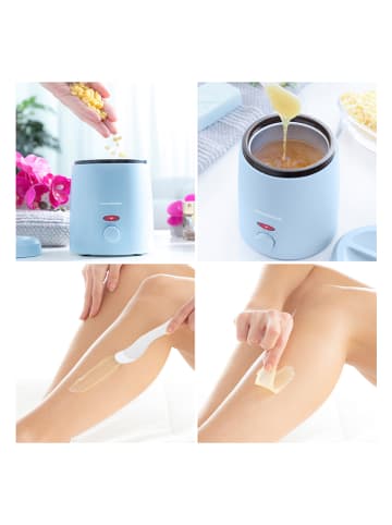 InnovaGoods Wachserhitzer in Hellblau - 200 ml