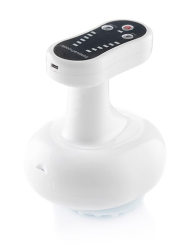 InnovaGoods Antycellulitowy masażer ssący i termiczny w kolorze białym