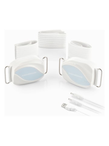 InnovaGoods Wibracyjny pas w kolorze białym do masażu