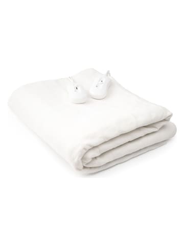 InnovaGoods Nakładka termiczna w kolorze białym na materac