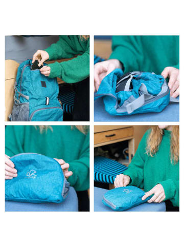 Waterfly Plecak sportowy "TransformerX" w kolorze niebieskim - 20 l