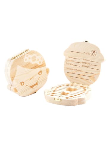 InnovaGoods Erinnerungsbox in Beige - (L)12,5 x (B)3 x (H)11,5 cm