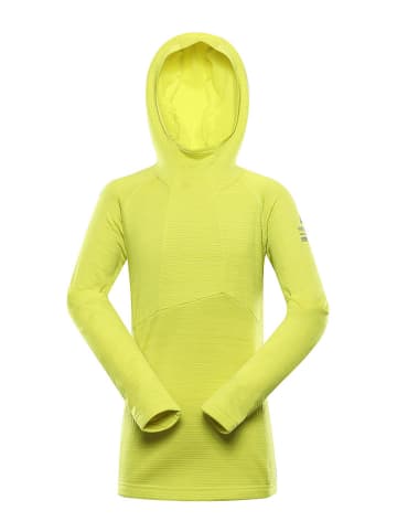 Alpine Pro Fleecehoodie "Gorfo" in Limette