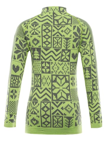 Alpine Pro Podkoszulek funkcyjny "Seamo" w kolorze zielonym