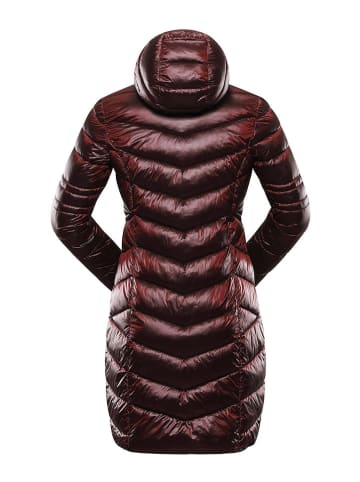 Alpine Pro Steppmantel "Orefa" in Bordeaux