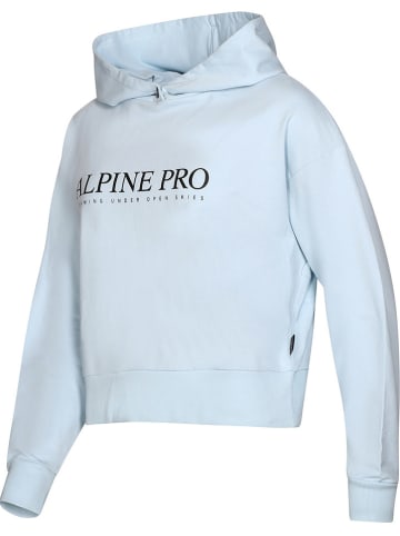 Alpine Pro Hoodie "Jefewa" in Hellblau