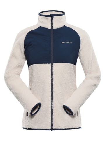 Alpine Pro Kurtka polarowa "Ferada 2" w kolorze kremowo-granatowym