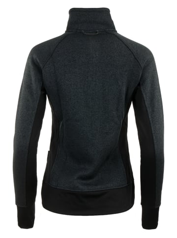 Alpine Pro Sweatjacke "Brema" in Schwarz/ Grau