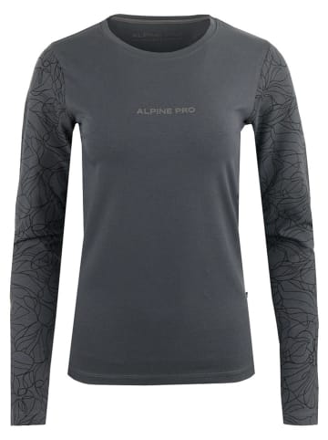 Alpine Pro Longsleeve "Opesa" in Anthrazit