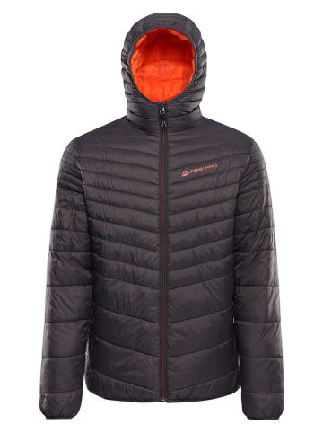 Alpine Pro Wende-Steppjacke "Erom" in Schwarz/ Orange