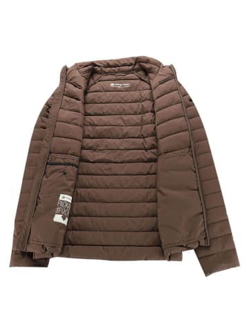 Alpine Pro Daunenjacke "Reter" in Hellbraun