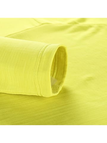Alpine Pro Fleecehoodie "Gorf" in Gelb