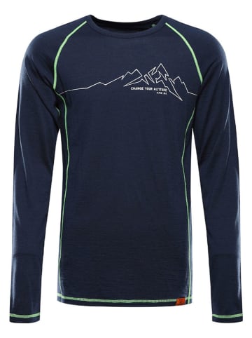 Alpine Pro Funktionslongsleeve "Meren" in Dunkelblau