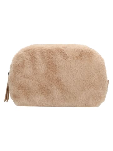 Beagles Kosmetiktasche in Beige - (B)23 x (H)16 x (T)6 cm