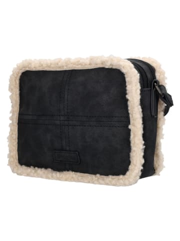 Beagles Umhängetasche in Schwarz - (B)22 x (H)17 x (T)8 cm