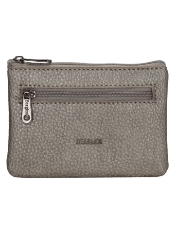 Beagles Portfel w kolorze srebrnym - 12,5 x 9 x 1 cm