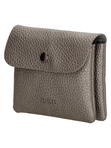 Beagles Portfel w kolorze srebrnym - 10 x 2,5 cm