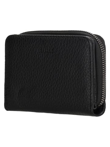 Beagles Portemonnee zwart - (B)12 x (H)9 x (D)3 cm