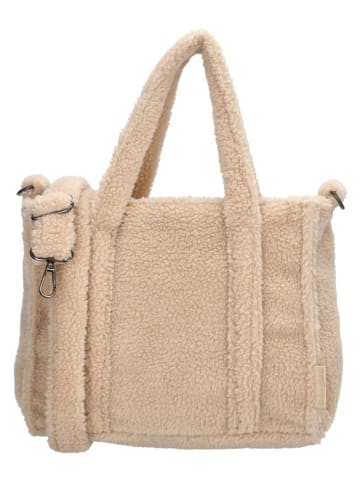 Beagles Henkeltasche in Beige - (B)27 x (H)22 x (T)10 cm