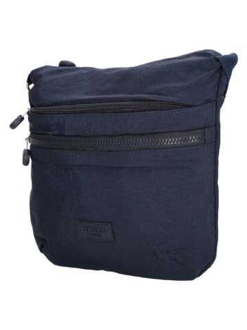 Beagles Schoudertas donkerblauw - (B)28 x (H)25 x (D)6 cm