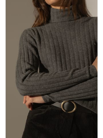 Perfect Cashmere Kaschmir-Pullover "Craigton" in Anthrazit