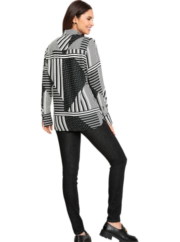 WITT WEIDEN Bluse in Schwarz/ Weiß