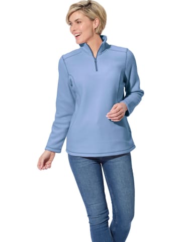 WITT WEIDEN Fleecepullover in Hellblau