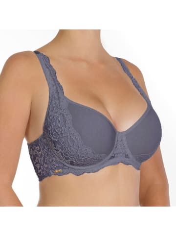 NIKOL DJUMON Bügel-BH "Cotton Ella" in Dunkelgrau