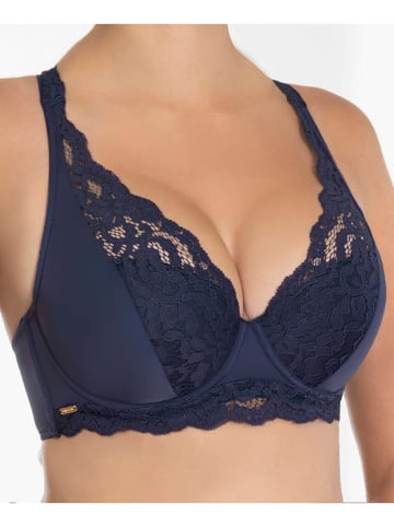 NIKOL DJUMON Beugelbeha "Cotton Ella" donkerblauw