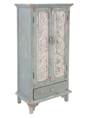 Clayre & Eef Kast mintgroen - (B)67 x (H)143 x (D)38 cm