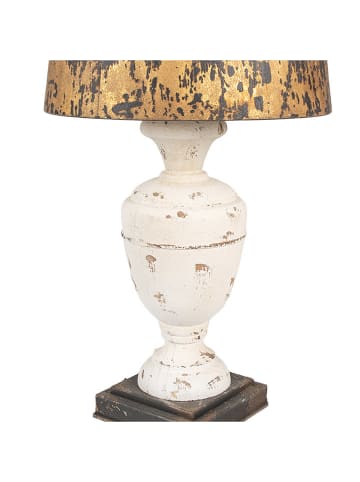 Clayre & Eef Tischleuchte in Schwarz/ Gold - (H)65 x Ø 36 cm