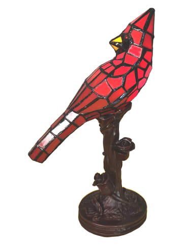 LumiLamp Lampa stołowa w kolorze czerwonym - wys. 33 cm