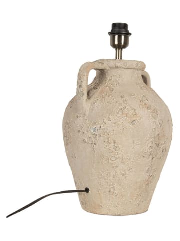 Clayre & Eef Tischleuchte in Beige - (H)65 x Ø 40 cm