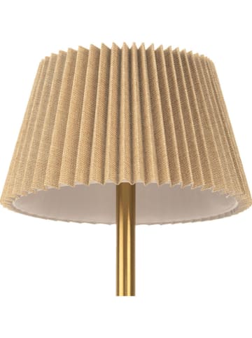 Clayre & Eef Tafellamp beige/goudkleurig - (H)31 x Ø 14 cm