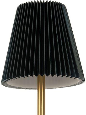 Clayre & Eef Tischleuchte in Schwarz/ Gold - (H)30 x Ø 12 cm