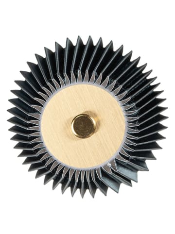 Clayre & Eef Tischleuchte in Schwarz/ Gold - (H)30 x Ø 12 cm