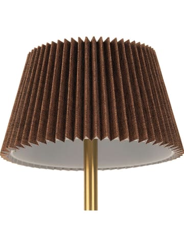 Clayre & Eef Tischleuchte in Braun/ Gold - (H)31 x Ø 14 cm