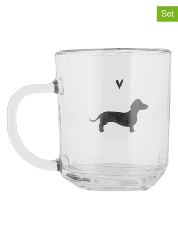 Clayre & Eef Kubki (6 szt.) do herbaty - 200 ml