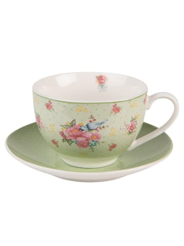 Clayre & Eef Koffiekop groen - 200 ml