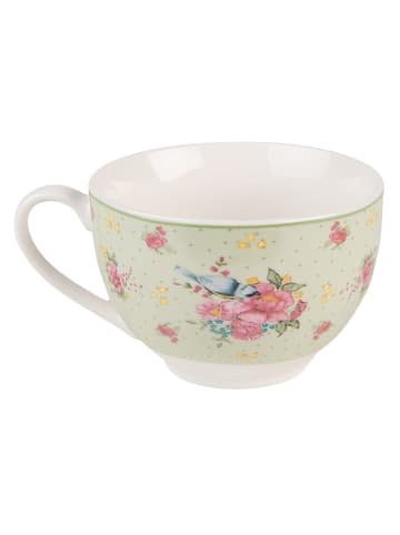 Clayre & Eef Kaffeetasse in Grün - 238 ml