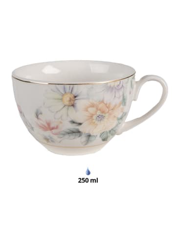 Clayre & Eef Kaffeetasse in Rosa/ Bunt - 250 ml