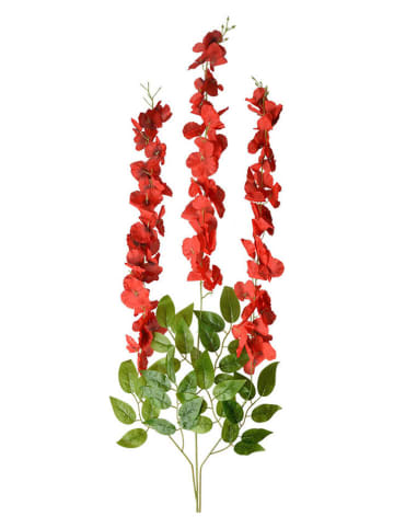 Clayre & Eef 12er-Set: Dekozweige in Rot/ Grün - (B)30 x (H)110 x (T)12 cm