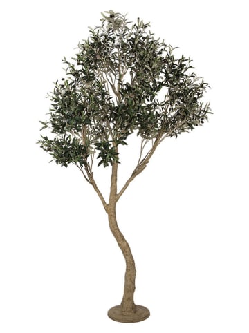 Clayre & Eef Drzewko dekoracyjne w kolorze zielono-beżowym - 140 x 250 x 130 cm