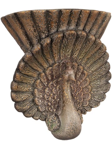 Clayre & Eef Bloempot bruin - (B)36 x (H)39 x (D)12 cm