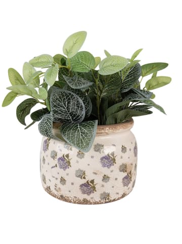 Clayre & Eef Bloempot beige - (H)15 x Ø 20 cm