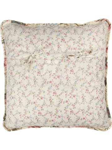 Clayre & Eef Kissenhülle in Beige/ Rosa - (L)50 x (B)50 cm