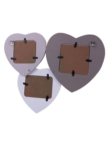 Clayre & Eef Bilderrahmen in Grau - (B)32 x (H)25 x (T)2 cm