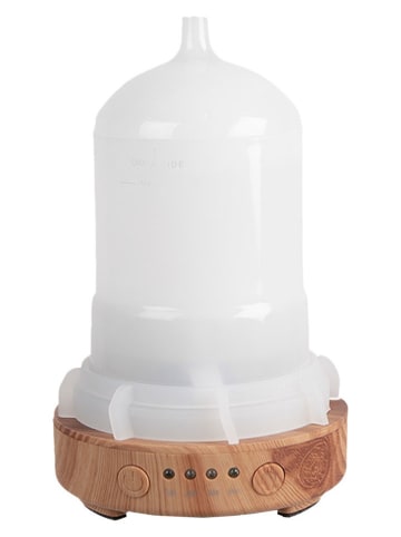 Clayre & Eef Dyfuzor olejków zapachowych w kolorze biało-zielono-brązowym - wys. 17 x Ø 9 cm